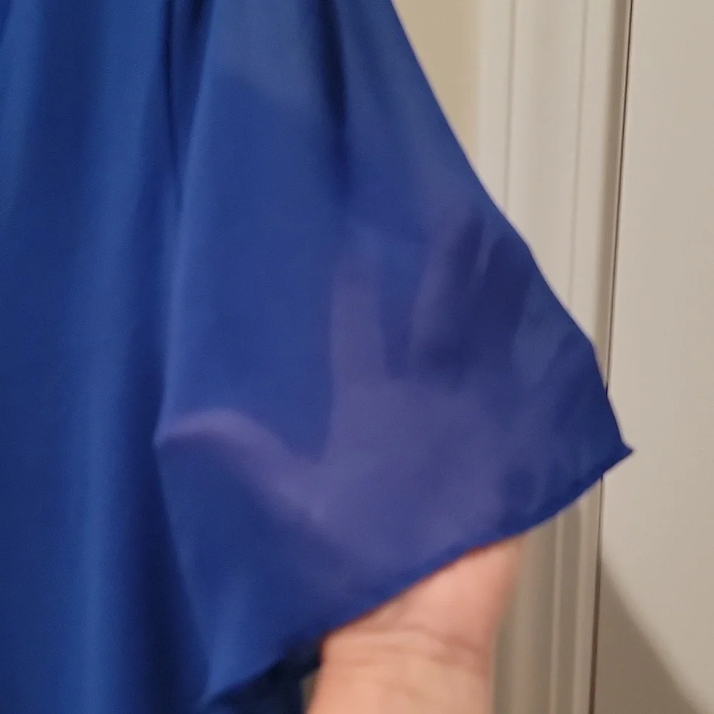 Banana Republic blue blouse - Picture 4 of 5